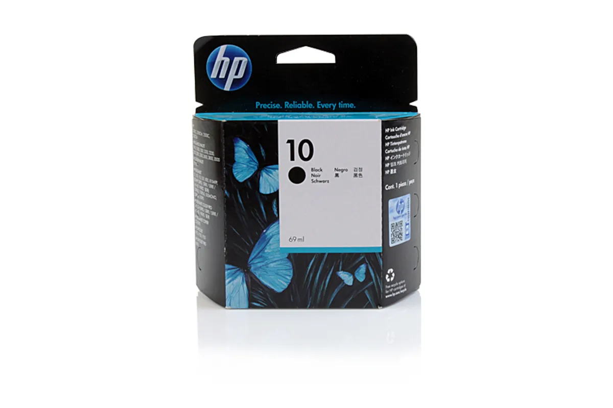 HP 10 / C4844AE Tinte schwarz