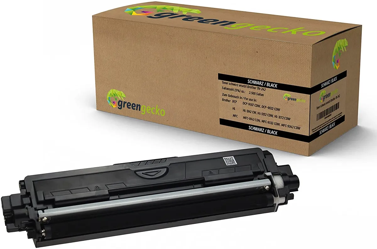 green gecko Toner kompatibel zu Brother TN-242 schwarz