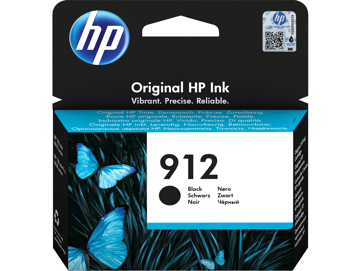 HP 912 / 3YL80AE Tinte schwarz