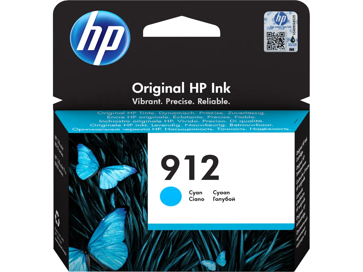 HP 912 / 3YL77AE Tinte cyan