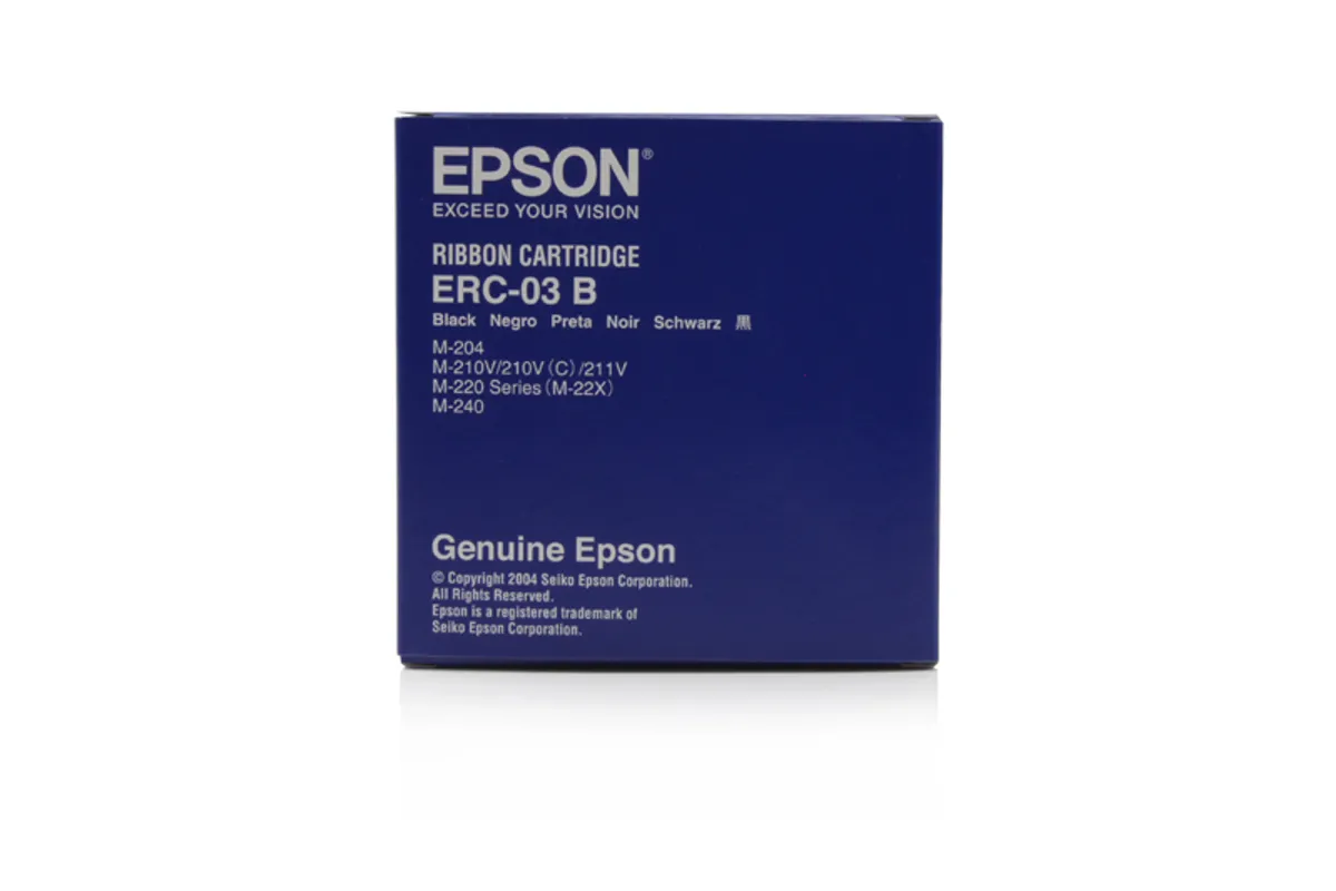 Epson ERC-03 / C43S015350 / S015350 Farbband /Farbrolle schwarz