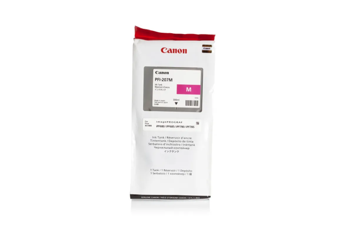 Canon PFI-207 M / 8791B001 Tinte magenta | 1006384