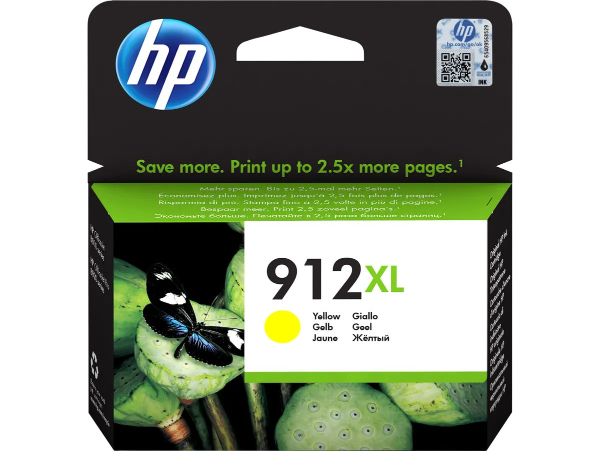 HP 912XL / 3YL83AE Tinte gelb