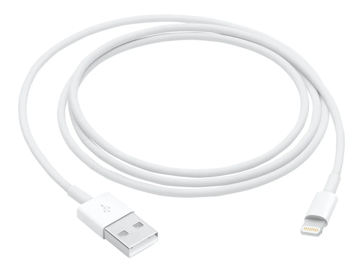 Apple MXLY2ZM/A Ladekabel weiß (USB-B auf Lightning, 1m)