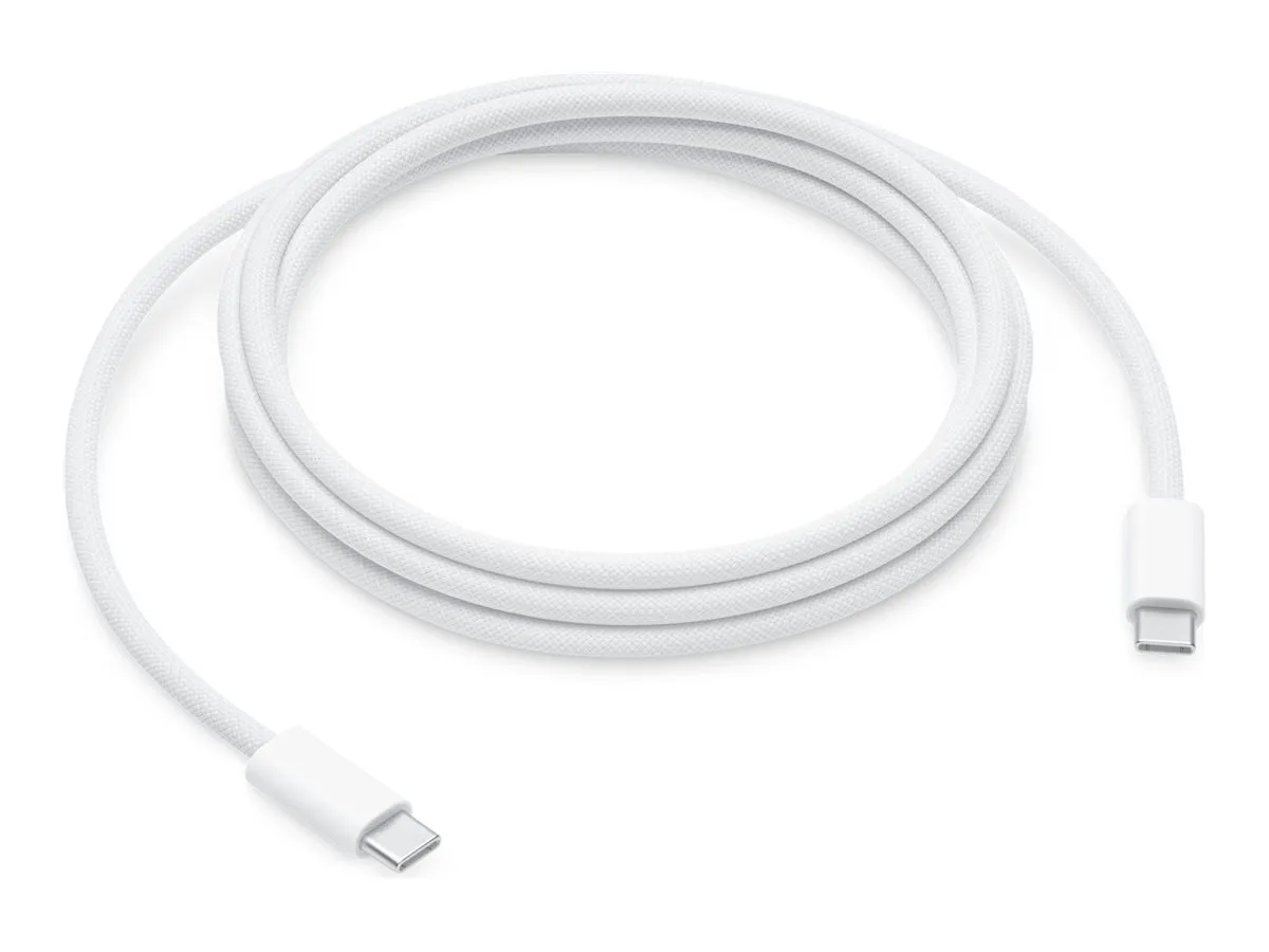 Apple MU2G3ZM/A Ladekabel weiß (USB-C auf USB-C, 2m gewebt)